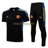 Manchester United Champions League Trainingsshirts Suit 2022-23 Schwarz Gelbe Für Herren